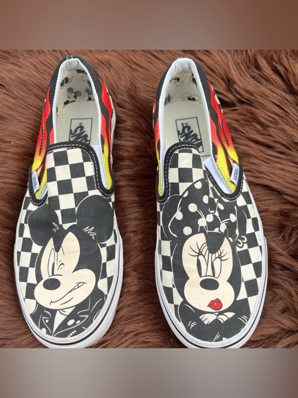 Disney x Vans Mickey and Minnie Canvas Sneakers